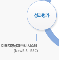 성과평가 - 미래지향성과관리 시스템(NewBIS - BSC)